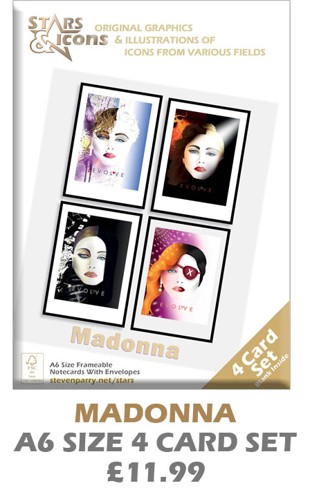 Madonna 4 Card Set